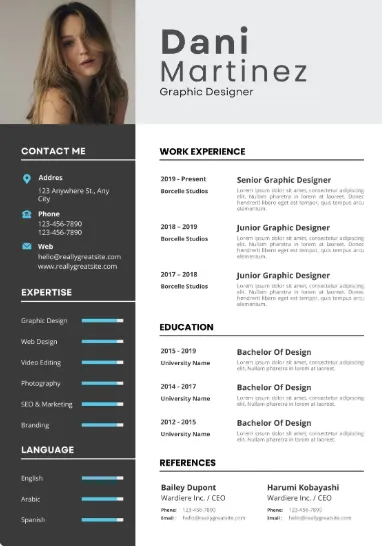 Latest CV Design